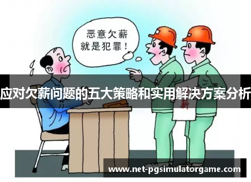 应对欠薪问题的五大策略和实用解决方案分析