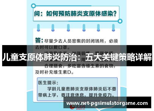 儿童支原体肺炎防治:五大关键策略详解 儿童支原体肺炎防治:五大关键策略详解